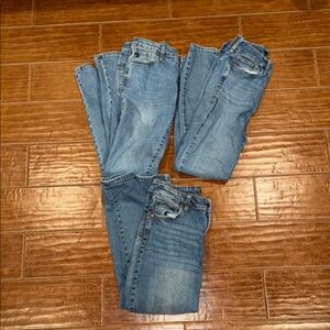 3 Denim Jeans Kancun, Calvin Klein, Kendall + Kylie size 9